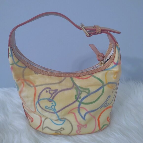 Dooney & Bourke Y2K vintage duck shoulder bag VGUC - Picture 4 of 12